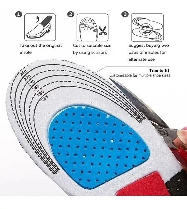 Plantillas Gel Ortopédicas Ajustables™