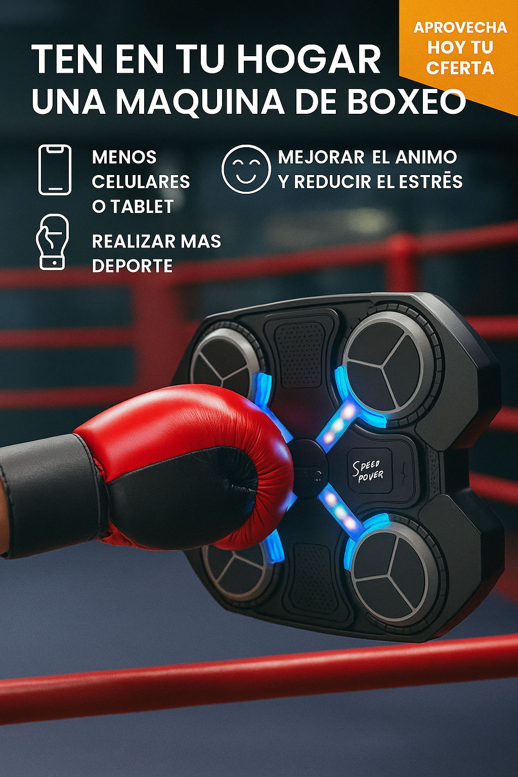 MAQUINA DE BOXEO PARA NIÑOS
