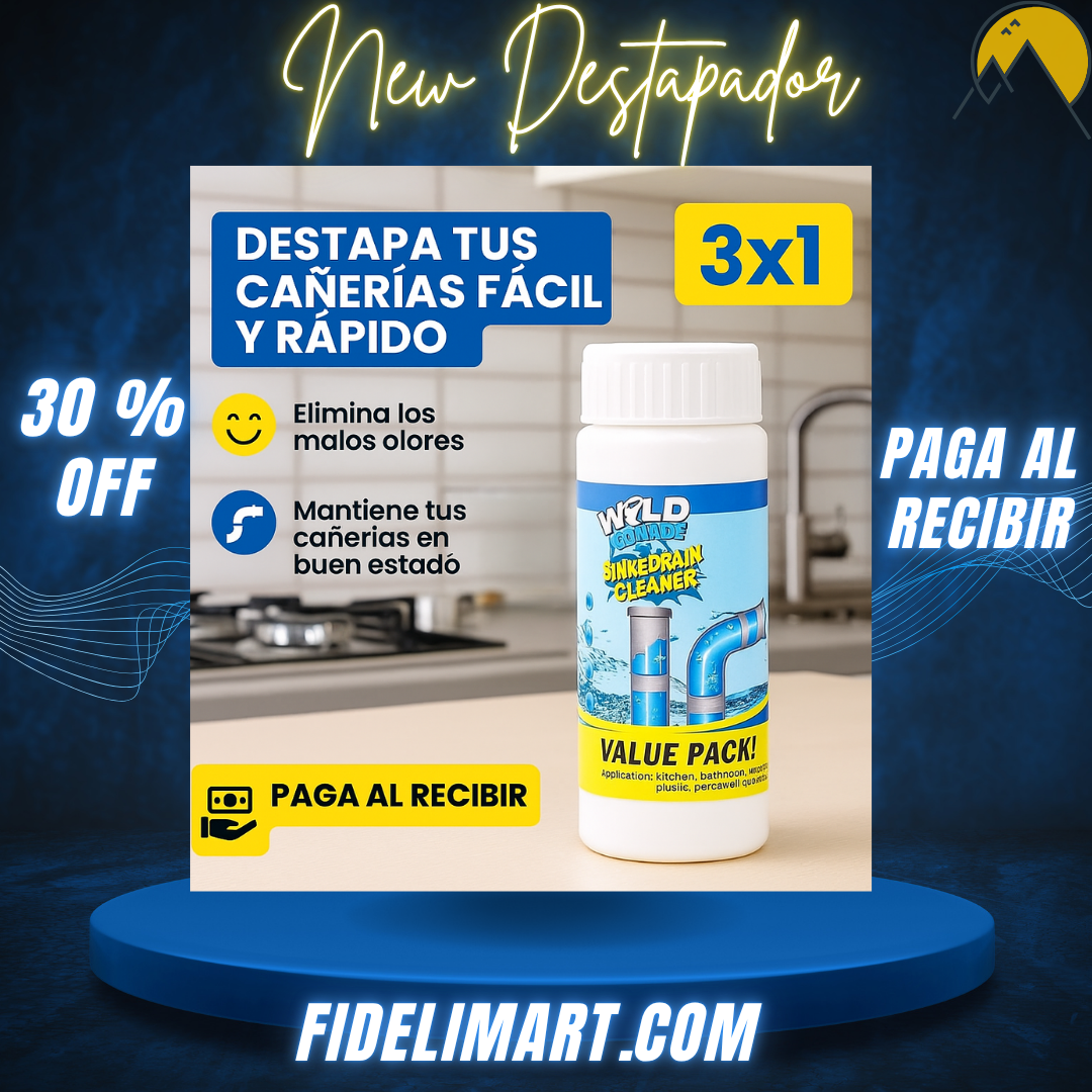 Destapador de Drenaje, WILD TORNADO™