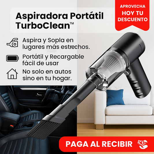 Aspiradora Portátil TurboClean™