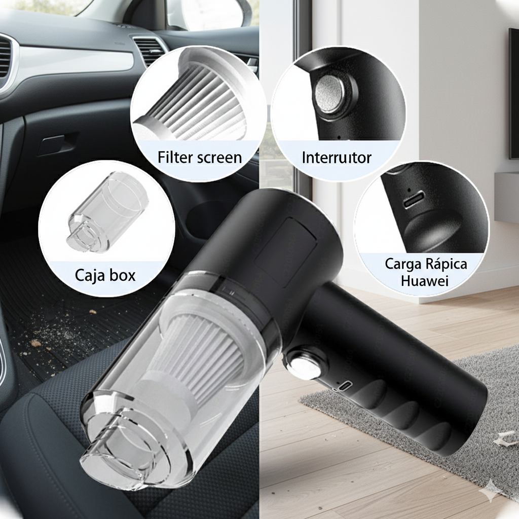 Aspiradora Portátil TurboClean™